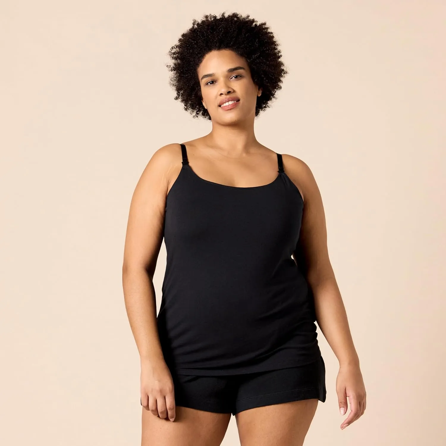 Amazon Essentials Women's Maternity Nursing Friendly Camisole, Pack of 2