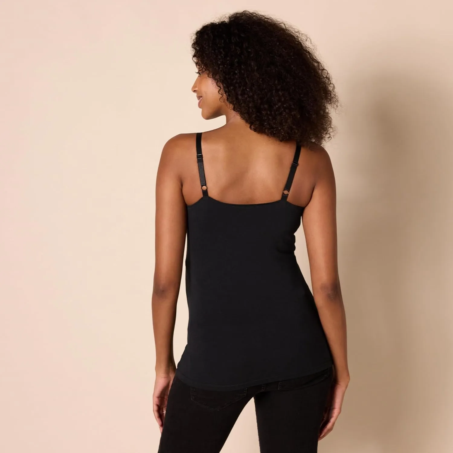 Amazon Essentials Women's Maternity Nursing Friendly Camisole, Pack of 2