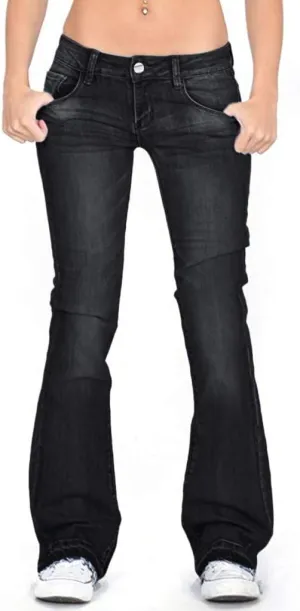 Bell Bottom Jeans for Women High Waisted Flare Jeans with Classic Wide Leg Denim Pants