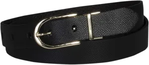 Calvin Klein Women's Two-in-One Reversible Dress Casual Belts for Jeans, Trousers and Dresses