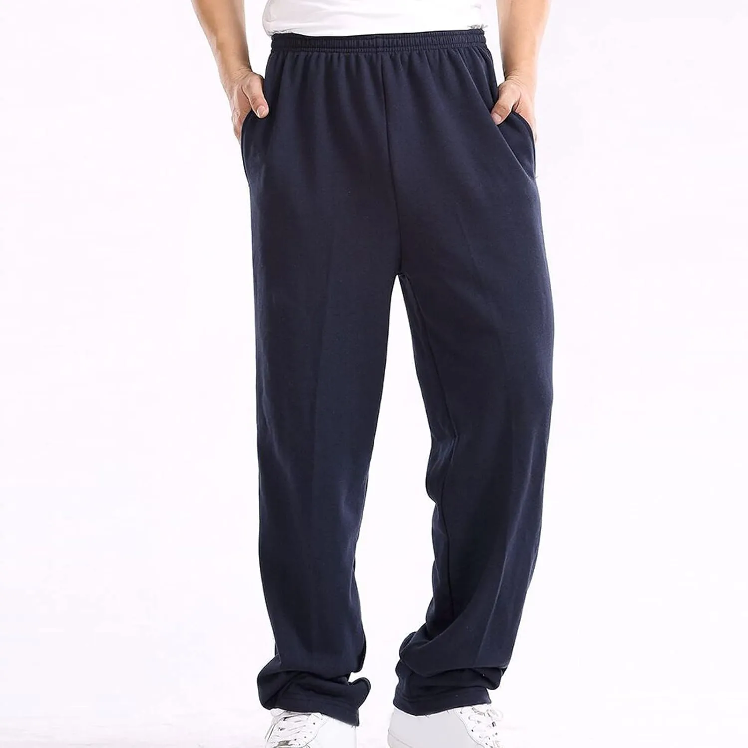 Cargo Pants for Men Big and Tall Pants Sports Casual Jogging Trousers Lightweight Hiking Work Pants Outdoor Pant Blue