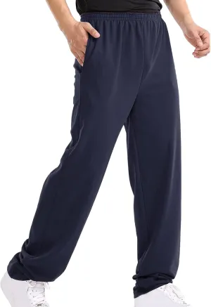 Cargo Pants for Men Big and Tall Pants Sports Casual Jogging Trousers Lightweight Hiking Work Pants Outdoor Pant Blue