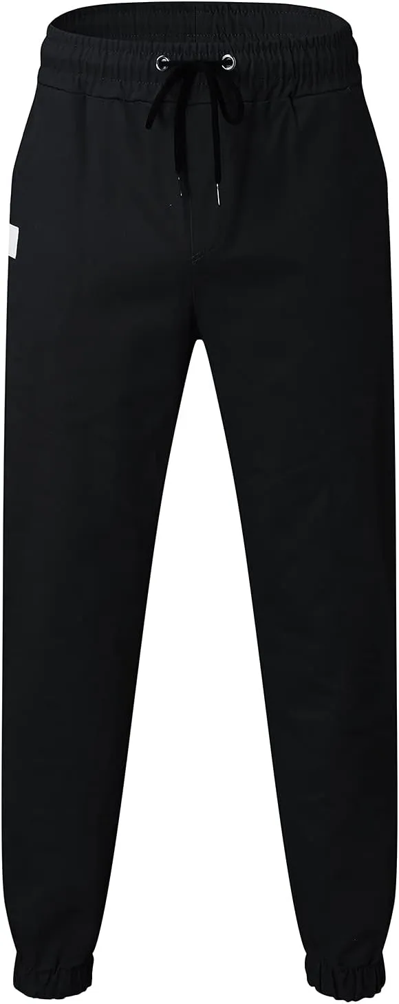 Cargo Pants for Men Big and Tall Pants Streetwear Hip Hop Harem Pants Multi-Pocket Techwear Punk Tactical Track Pants