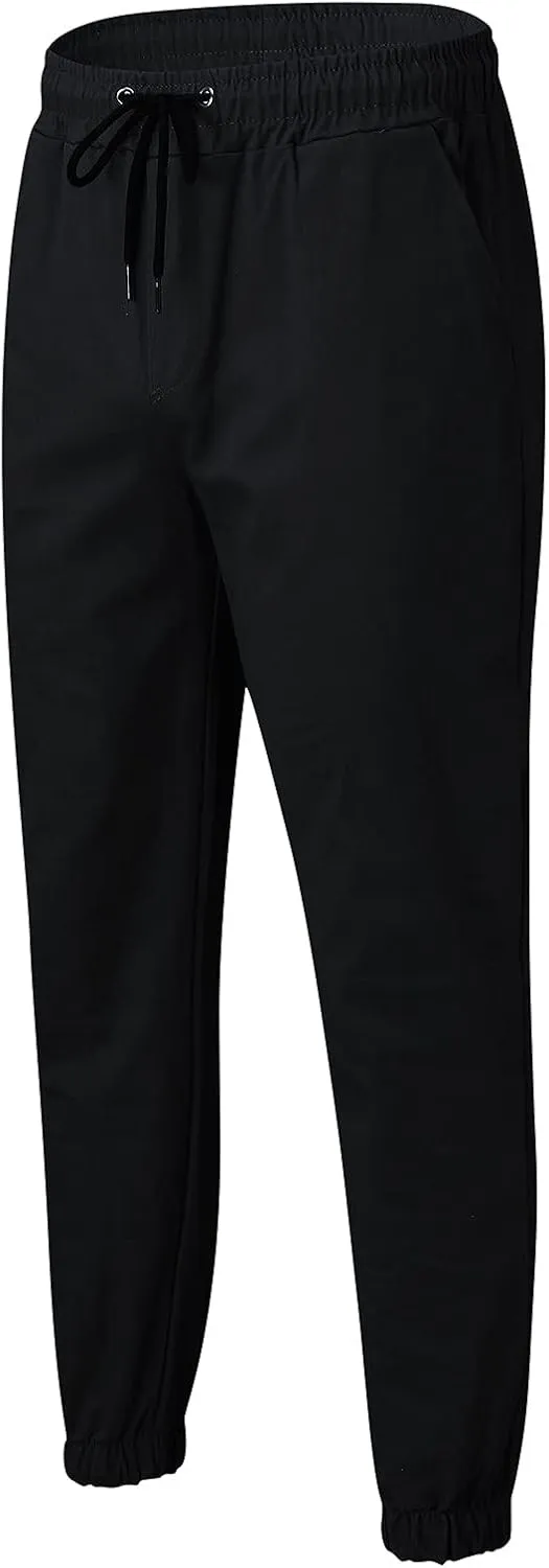 Cargo Pants for Men Big and Tall Pants Streetwear Hip Hop Harem Pants Multi-Pocket Techwear Punk Tactical Track Pants