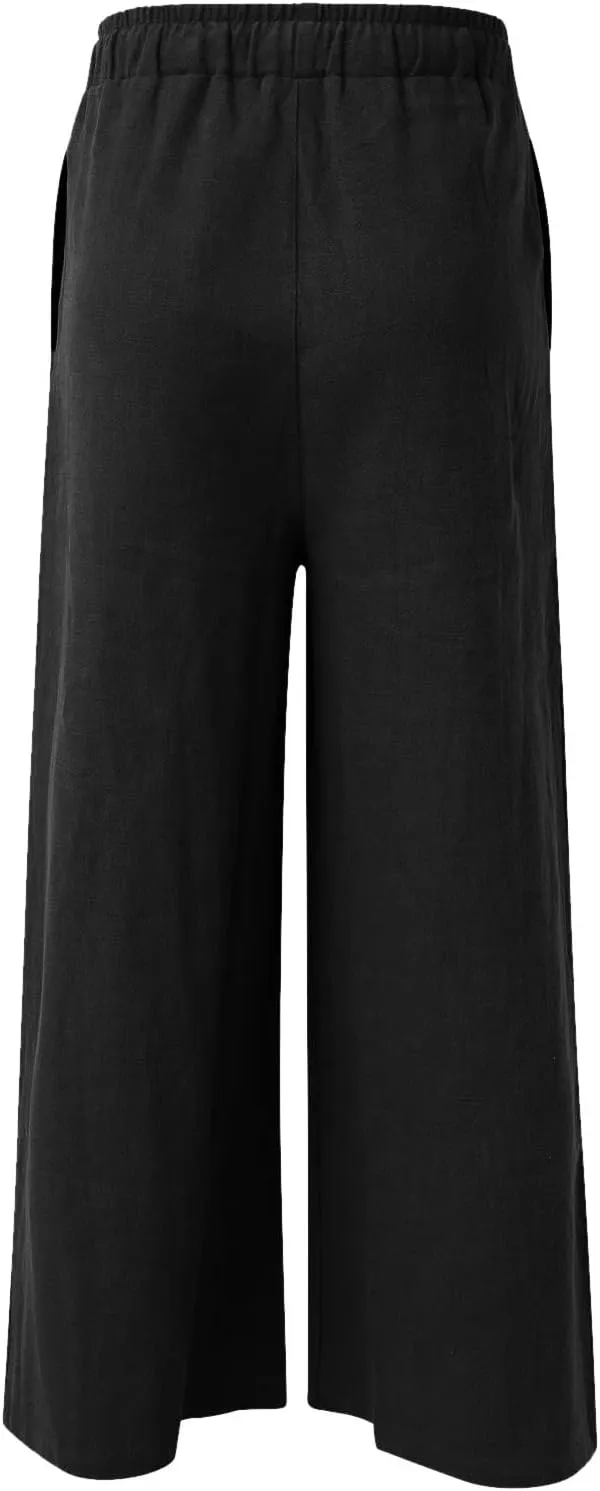 Cargo Pants for Men Relaxed Fit Pants 6 Pocket Full Outdoor Casual Sweatpants Sweatpants for Men Pants Casual Rope