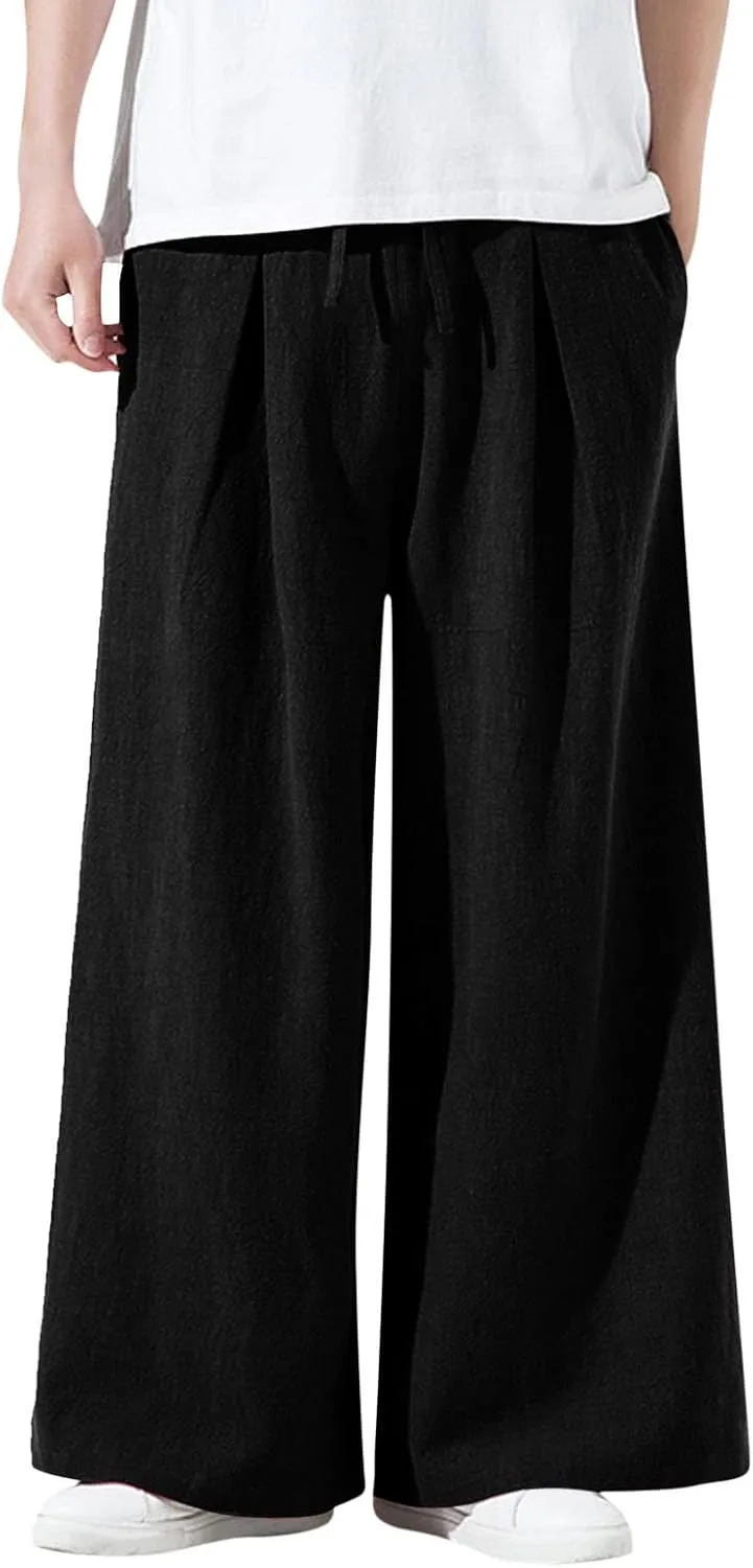 Cargo Pants for Men Relaxed Fit Pants 6 Pocket Full Outdoor Casual Sweatpants Sweatpants for Men Pants Casual Rope