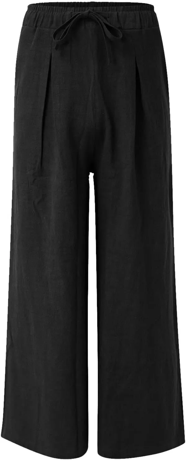 Cargo Pants for Men Relaxed Fit Pants 6 Pocket Full Outdoor Casual Sweatpants Sweatpants for Men Pants Casual Rope