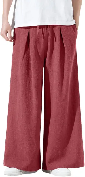 Cargo Pants for Men Relaxed Fit Pants 6 Pocket Full Outdoor Casual Sweatpants Sweatpants for Men Pants Casual Rope
