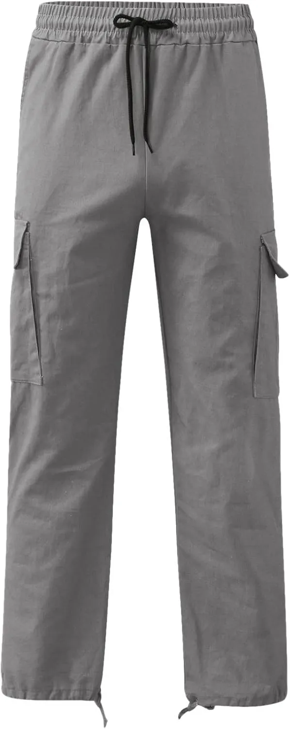 Cargo Pants for Men Relaxed Fit Slim Striped Workout Casual Tapered Sweatpants Men's Pants Casual Cargo Men's Jogger