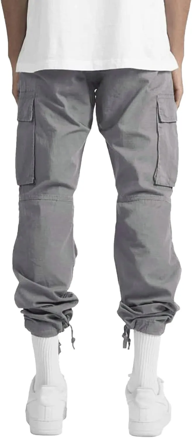 Cargo Pants for Men Relaxed Fit Slim Striped Workout Casual Tapered Sweatpants Men's Pants Casual Cargo Men's Jogger