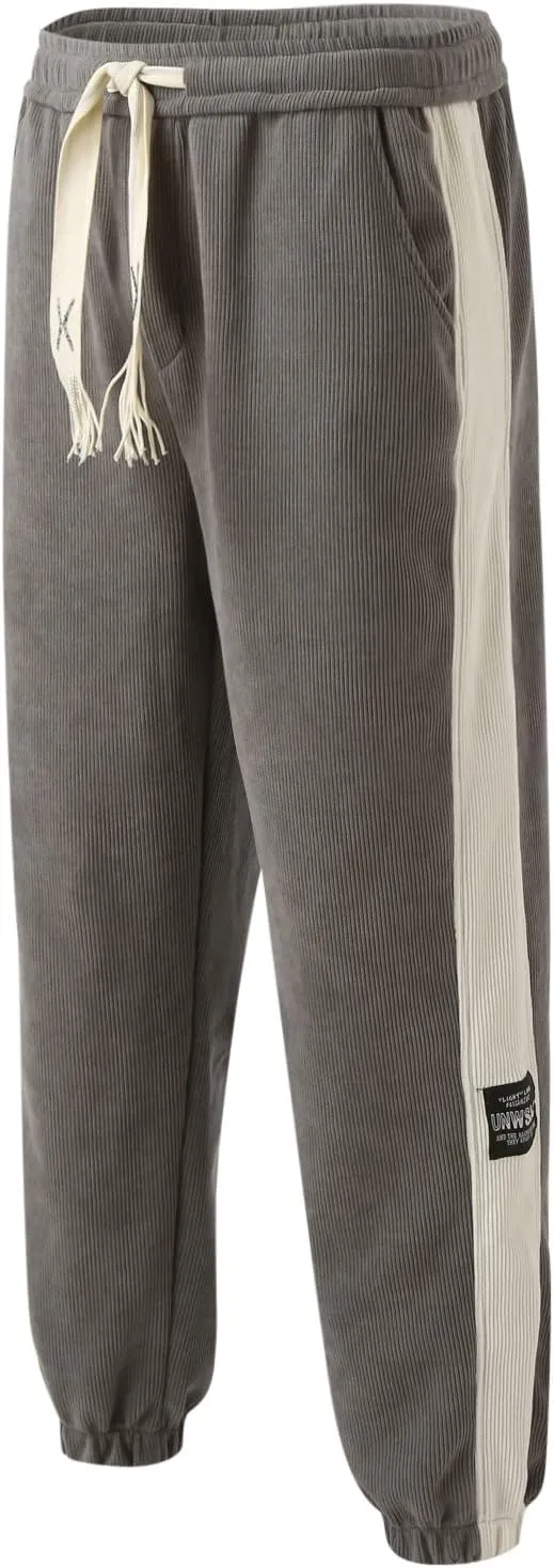 Cargo Trousers for Men Jogger Sweatpants for Men Men's Fleece Lounge Pants Mens Fleece Active Athletic Workout Jogger