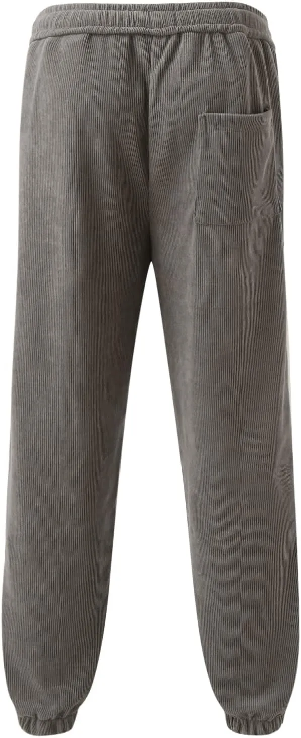 Cargo Trousers for Men Jogger Sweatpants for Men Men's Fleece Lounge Pants Mens Fleece Active Athletic Workout Jogger