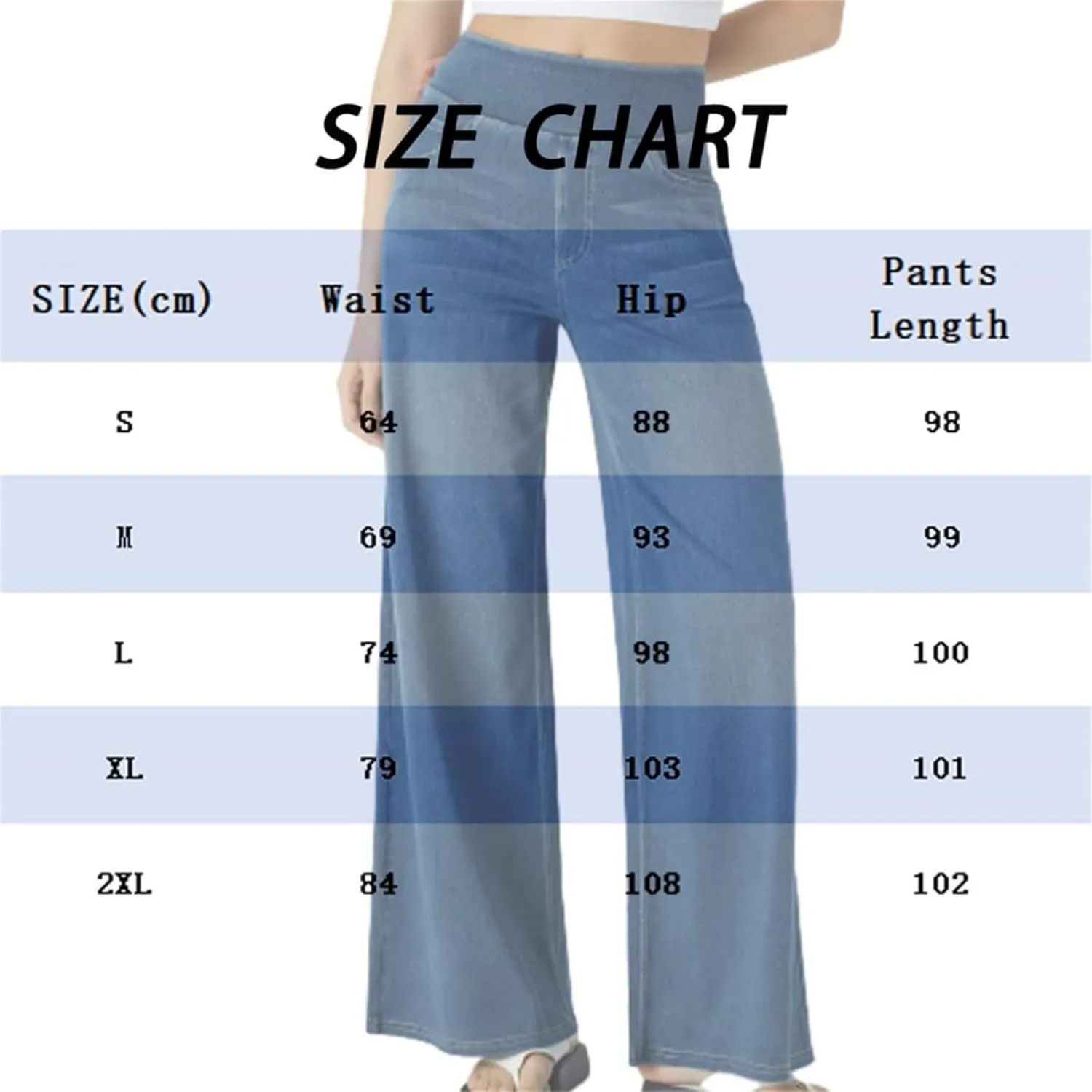 Grevela Pull Up Jeans, Grevela Stretch Jeans, Women's Wide Leg High Waisted Jeans Stretchy Trendy Denim Pants