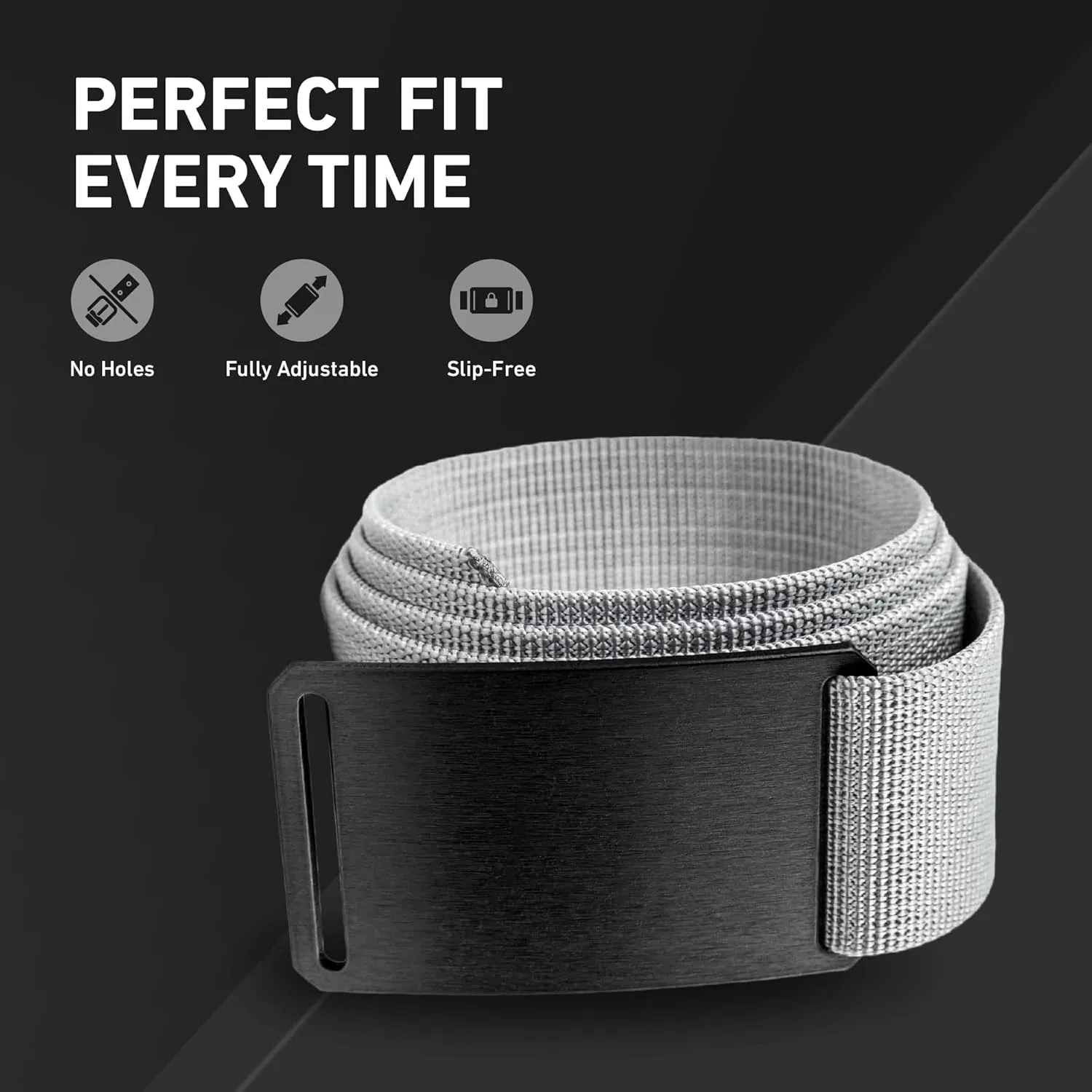 GRIP6 Ninja Belt: Durable Belts for Men & Women, Versatile Nylon Tactical Belt for Work, Golf, Casual & Outdoor Use