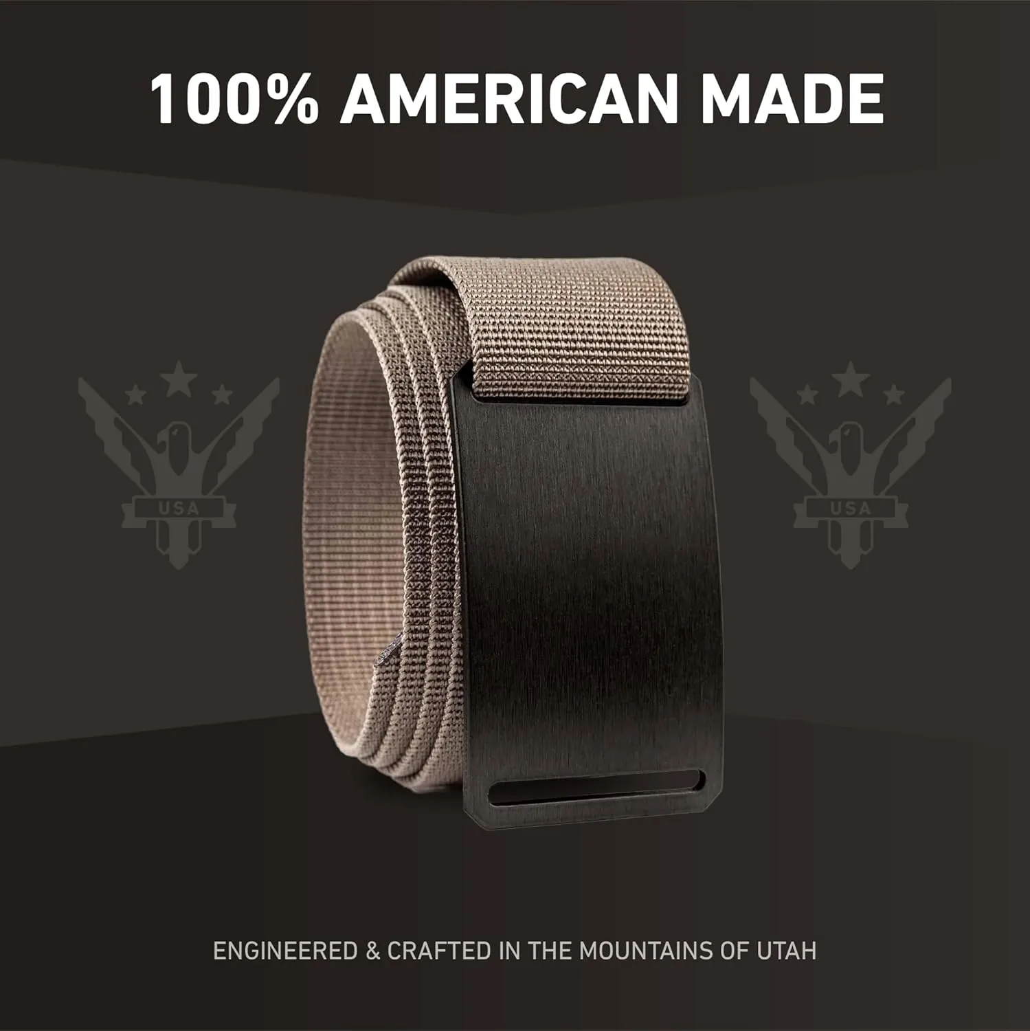 GRIP6 Ninja Belt: Durable Belts for Men & Women, Versatile Nylon Tactical Belt for Work, Golf, Casual & Outdoor Use