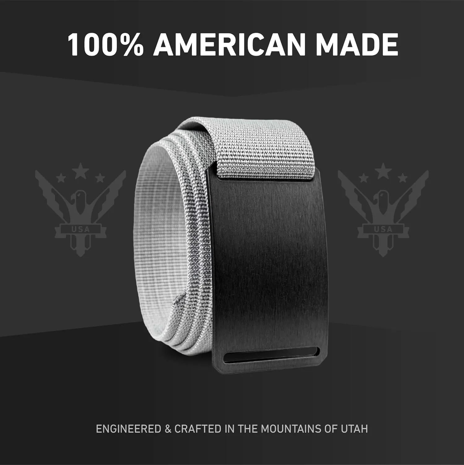 GRIP6 Ninja Belt: Durable Belts for Men & Women, Versatile Nylon Tactical Belt for Work, Golf, Casual & Outdoor Use
