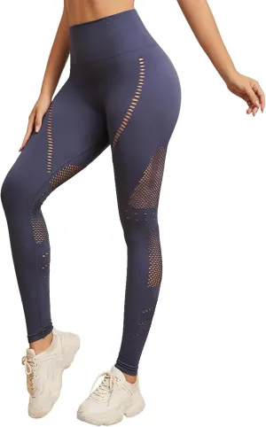 High Waisted Leggings for Women Workout Yoga Leggings Tummy Control Pants Workout Yoga Pants for Gym