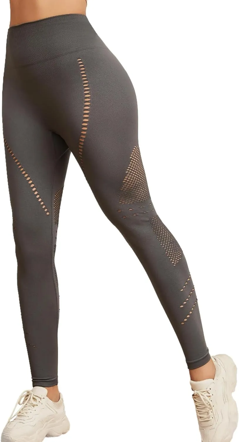High Waisted Leggings for Women Workout Yoga Leggings Tummy Control Pants Workout Yoga Pants for Gym