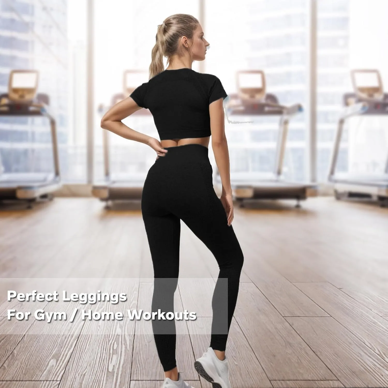 High Waisted Leggings for Women Workout Yoga Leggings Tummy Control Pants Workout Yoga Pants for Gym