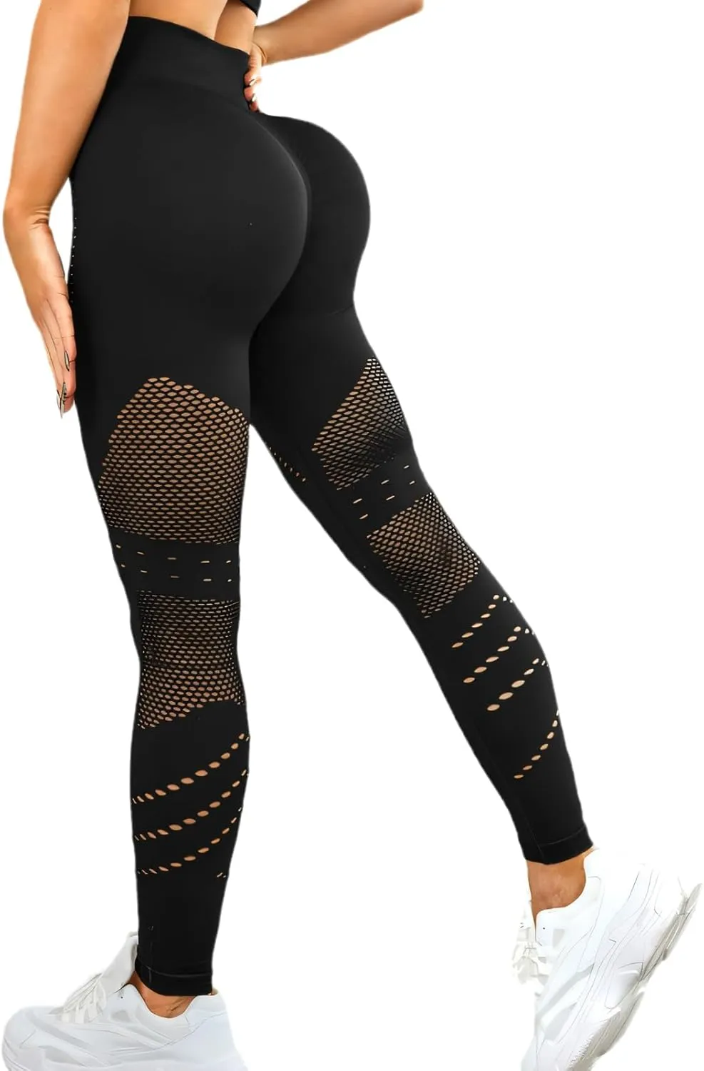 High Waisted Leggings for Women Workout Yoga Leggings Tummy Control Pants Workout Yoga Pants for Gym