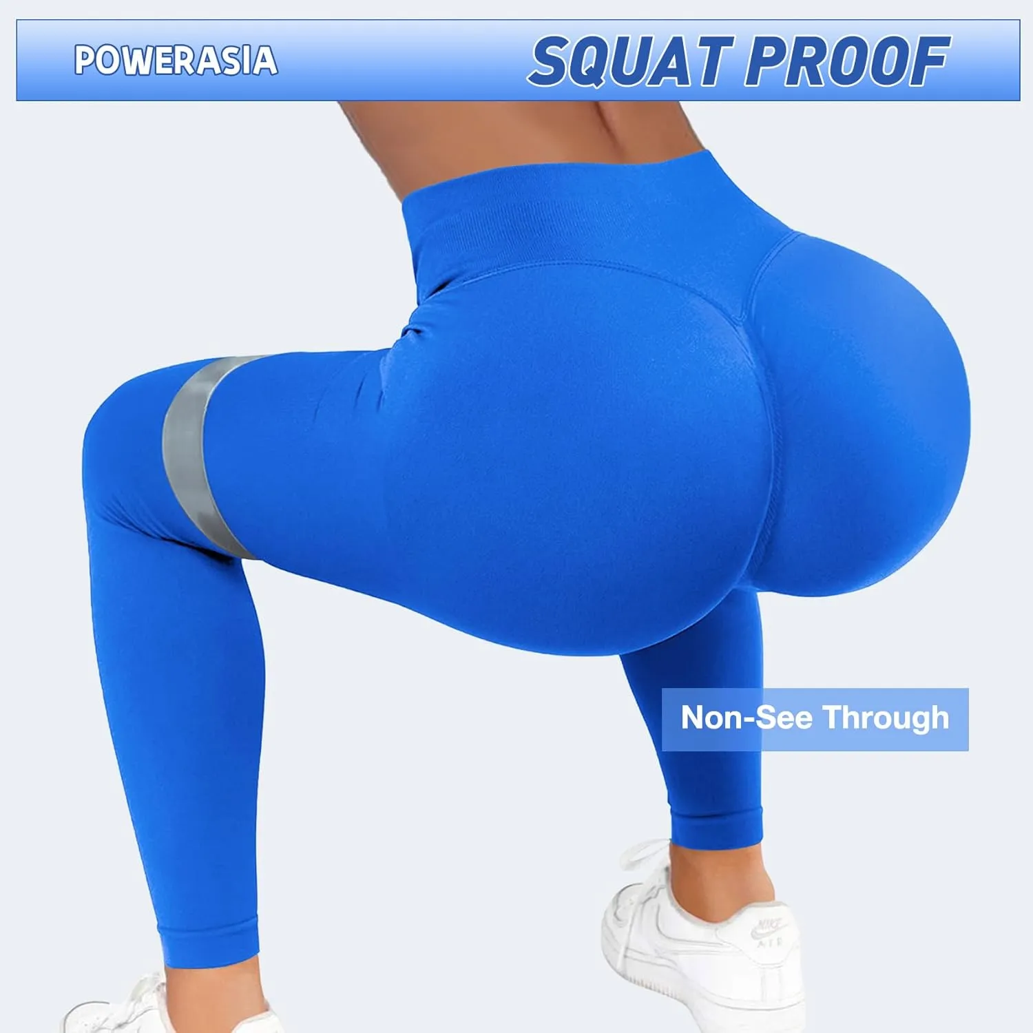 Impact Hidden Scrunch Butt Leggings for Women Mid Low Waist Gym Workout Legging Tummy Control Booty Lifting Yoga Pants