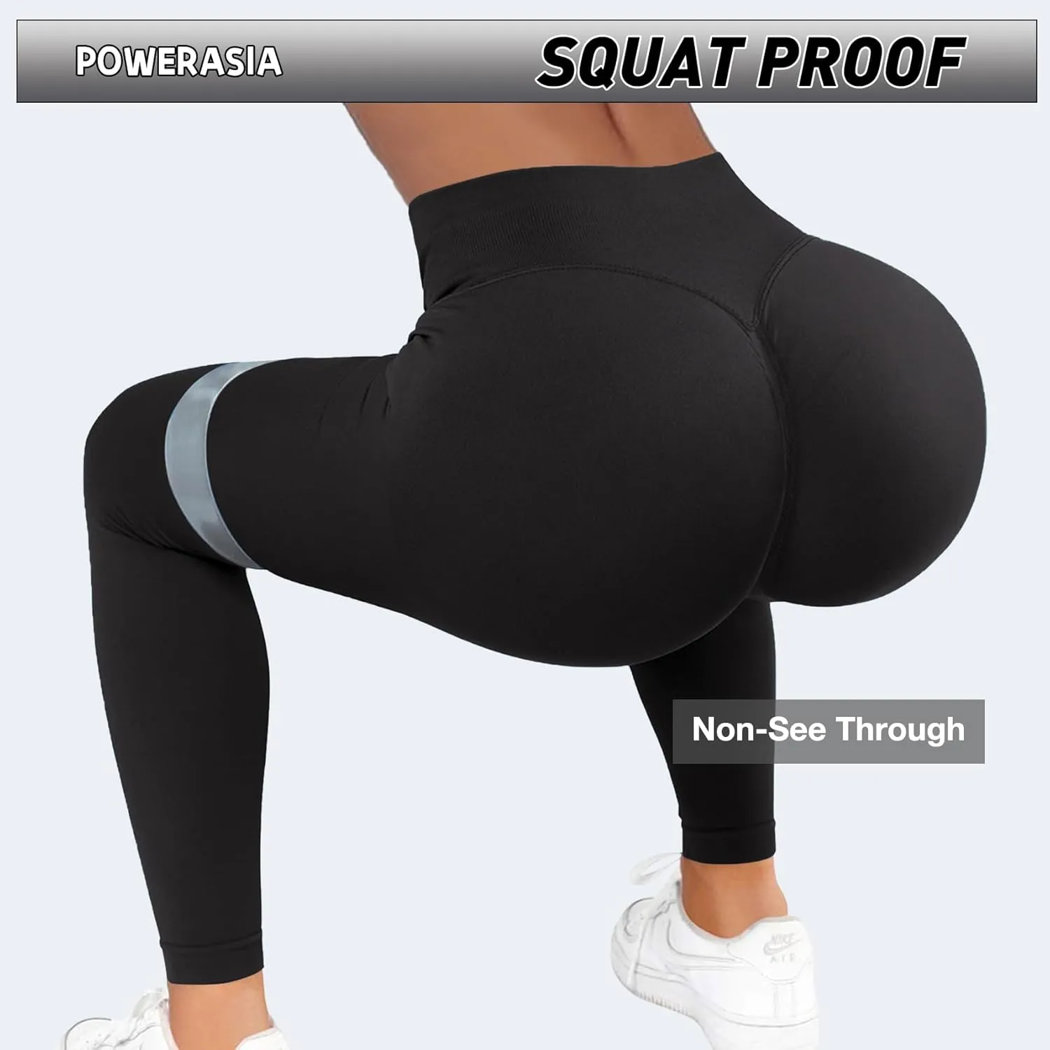 Impact Hidden Scrunch Butt Leggings for Women Mid Low Waist Gym Workout Legging Tummy Control Booty Lifting Yoga Pants