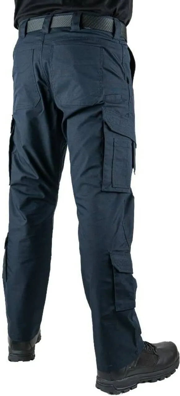 LAPG Men's Stretch EMS Pants, Tactical EMT Uniform Cargo Pants, Multi-Pockets, Work Utility Pants for Men