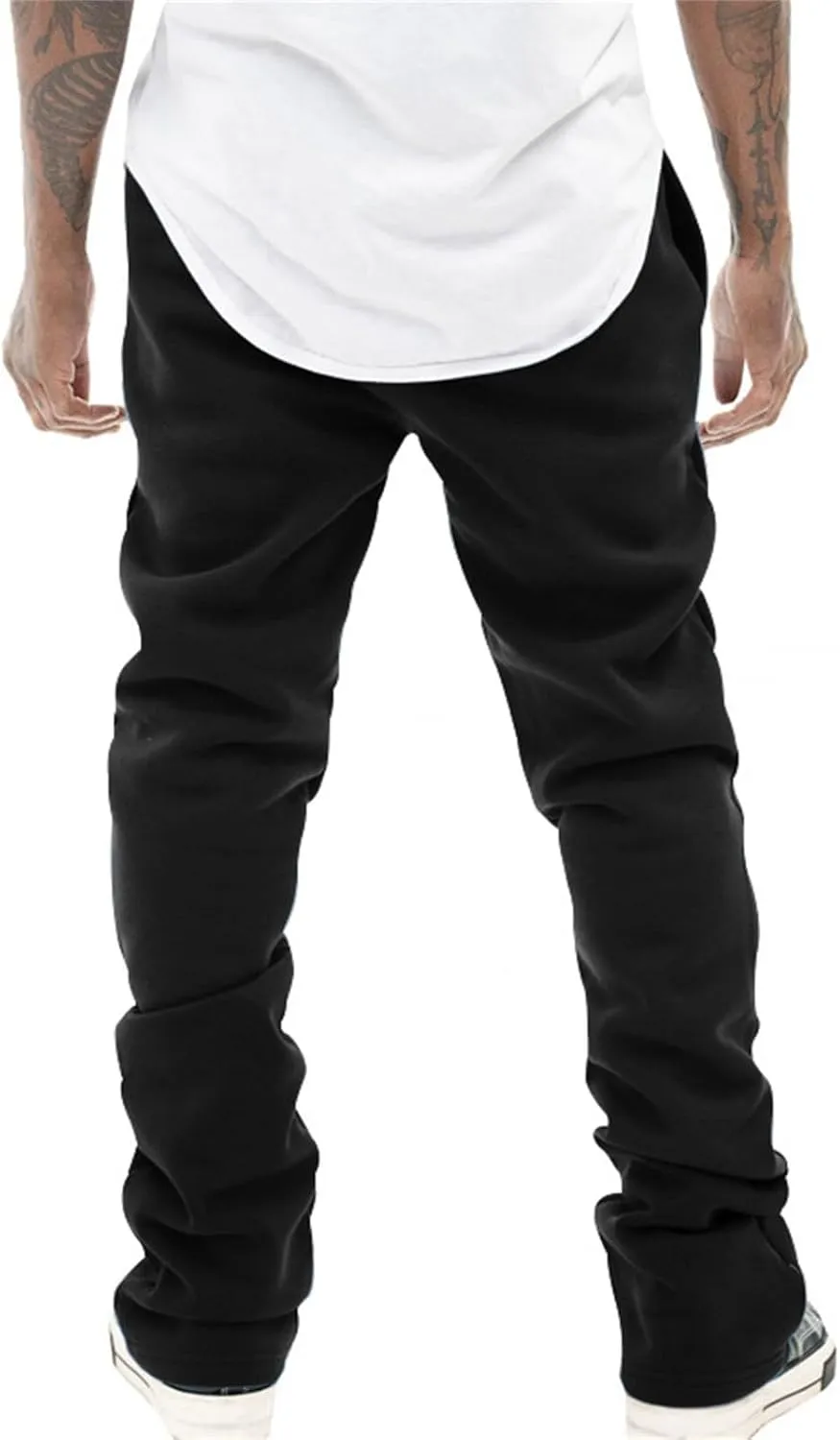 Men's Relaxed Fit Sweatpants Mens Fashion Joggers Sports Pants Casual Cotton Cargo Pants Gym Sweatpants Work Pants