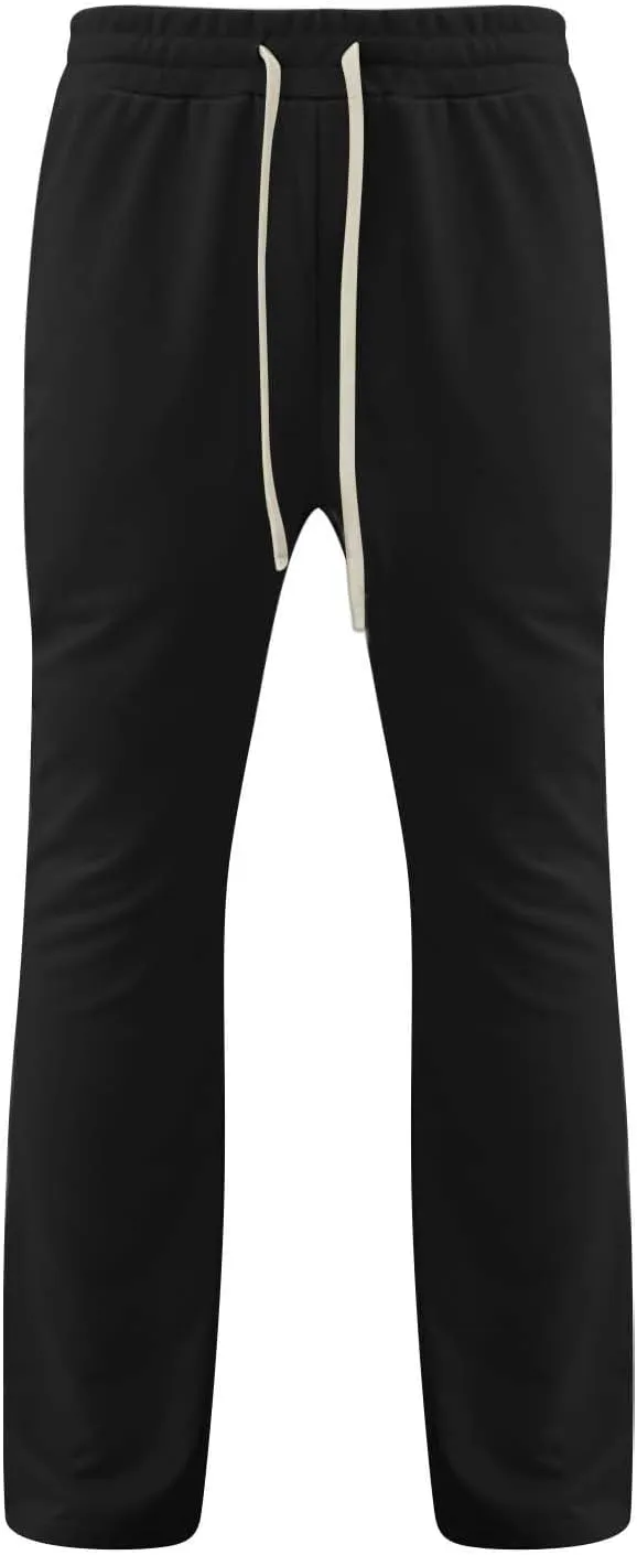 Men's Relaxed Fit Sweatpants Mens Fashion Joggers Sports Pants Casual Cotton Cargo Pants Gym Sweatpants Work Pants