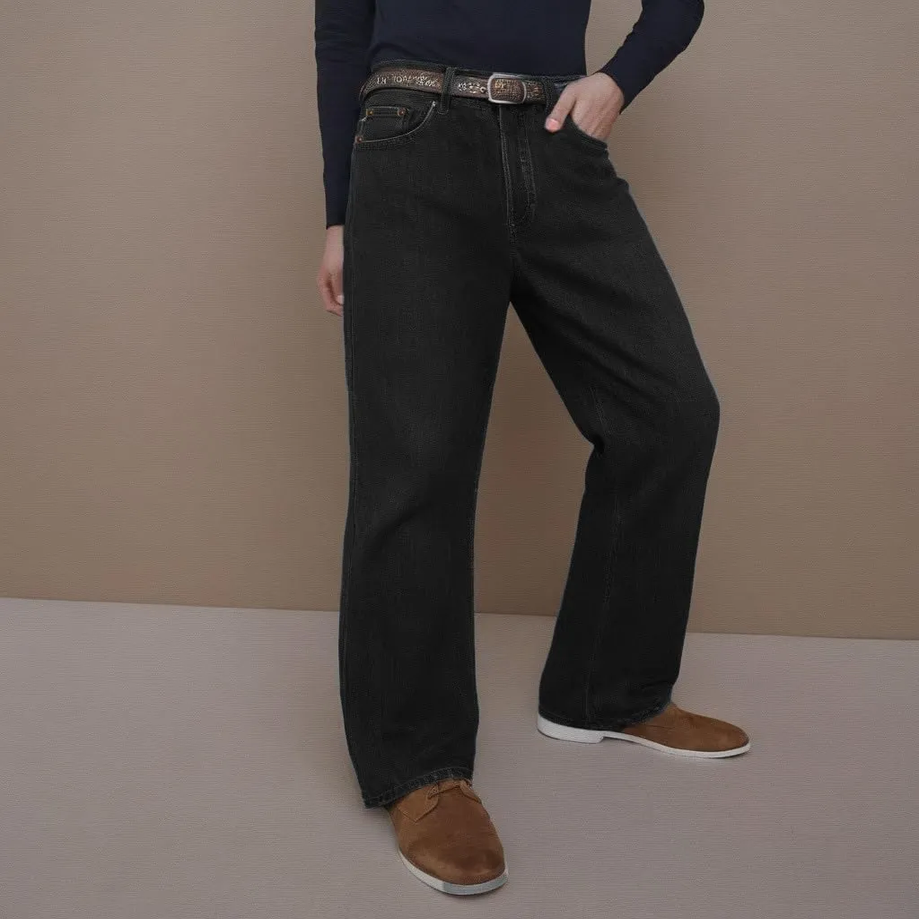 Mens Y2k Jeans Star High Waisted Hip Hop Y2K Streetwear Jeans Loose Baggy Embroidery Aesthetic Harajuku Denim Pants Trousers