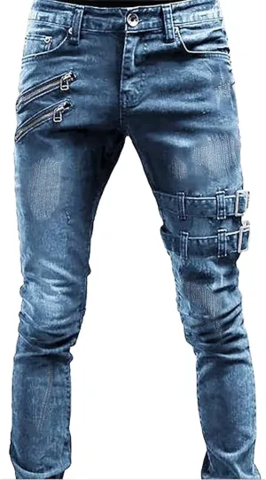 mid Rise Flare Jeans for Men Men's Relaxed fit Black Jeans Stretch Jean Trousers for Men Mens Pants Big and Tall Jeans