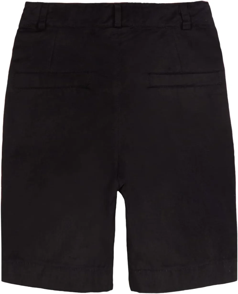 Mud Kingdom Boys Shorts School Uniform Flat Front Twill Chino Shorts 4-16 Years
