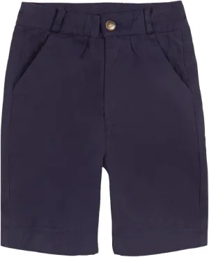 Mud Kingdom Boys Shorts School Uniform Flat Front Twill Chino Shorts 4-16 Years