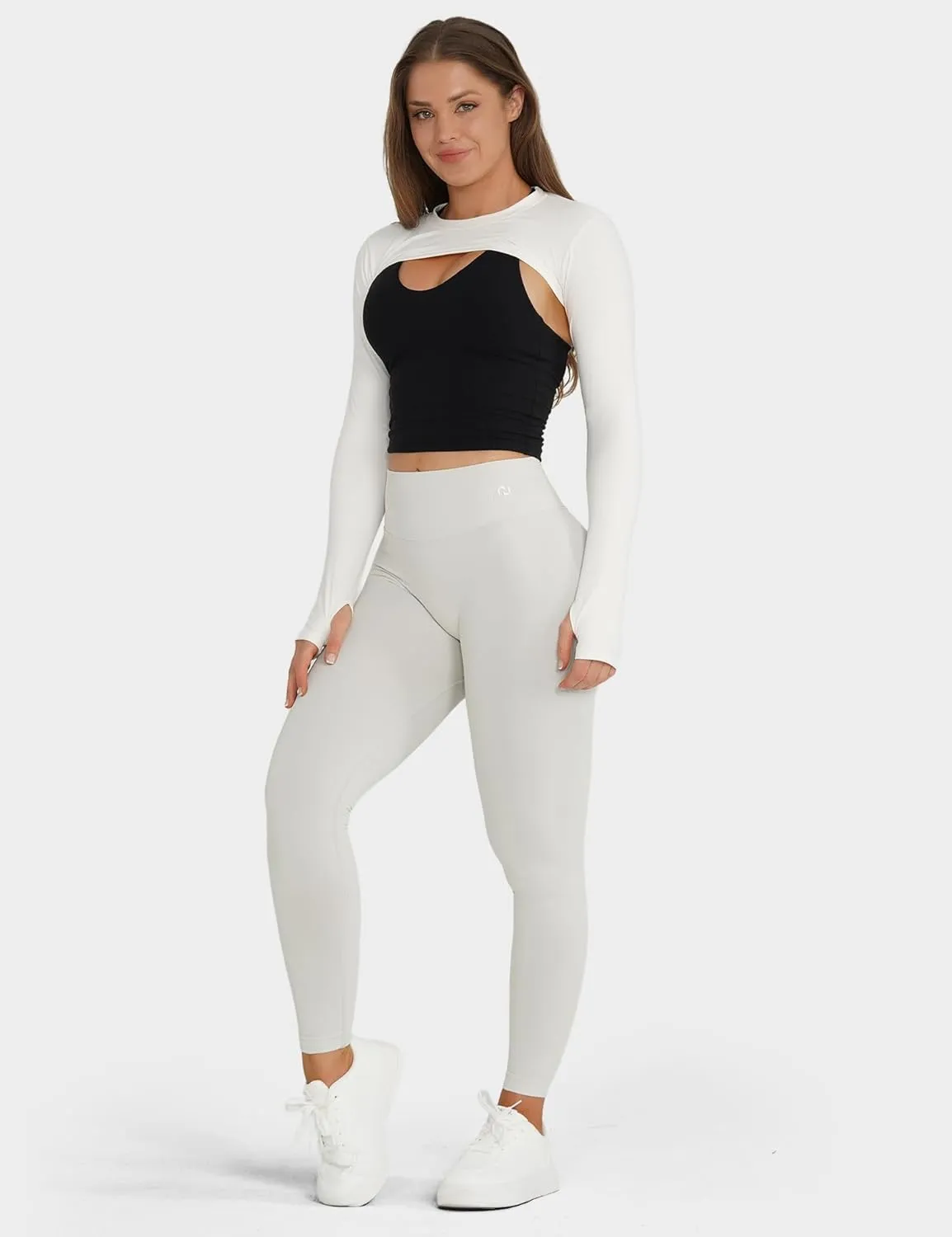 NVS Workout Leggings for Women Scrunch Seamless Impact Leggings High Waisted Tummy Control Butt Lifting Gym Yoga Pants