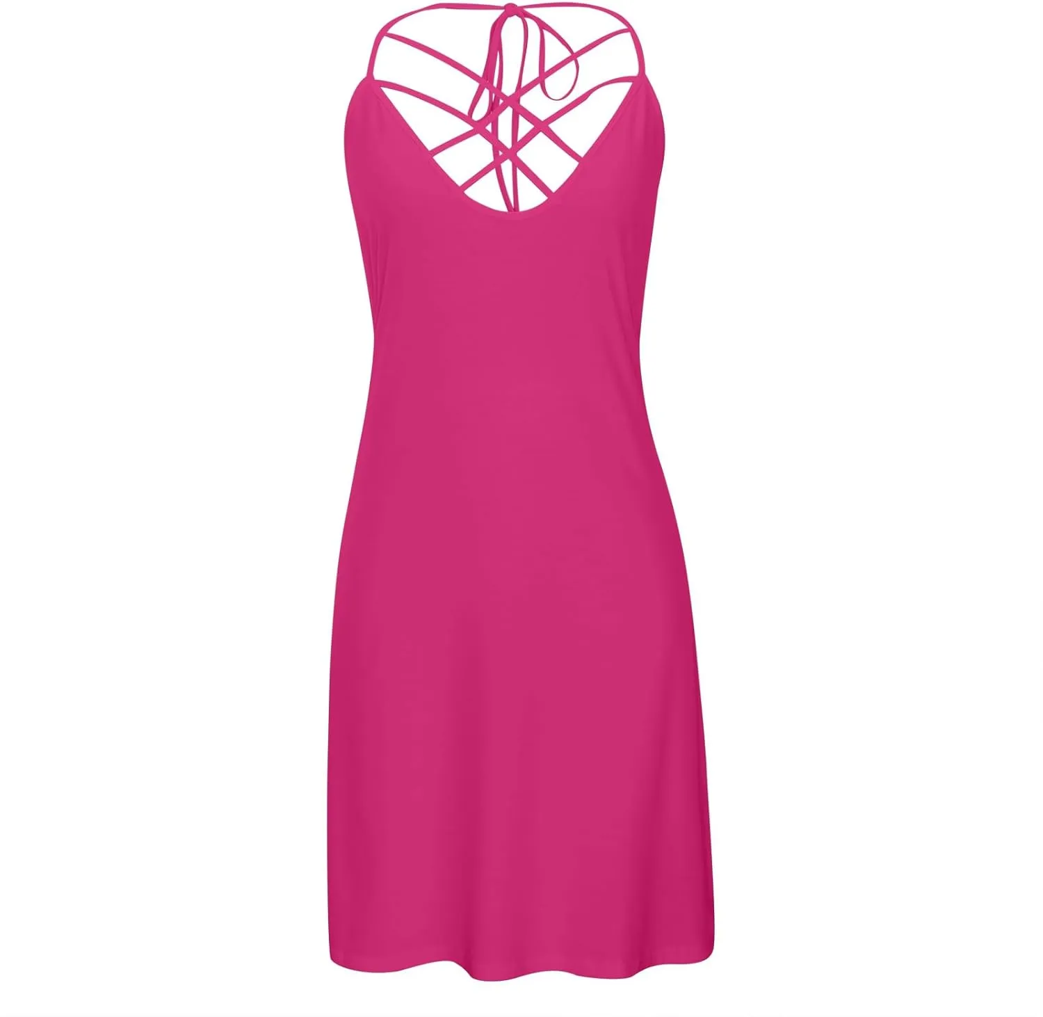 Short Dresses for Women Plus Size Loose Halter Neck Y2K Corset Mini Dress Beach Cover Ups Graduation Outfit for Women