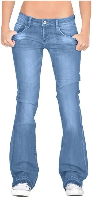 Straight Leg Jeans for Women Jeans Poket Pants Mid Casual Denim Lace Women's Jeans Clothes for Women Black Pants for