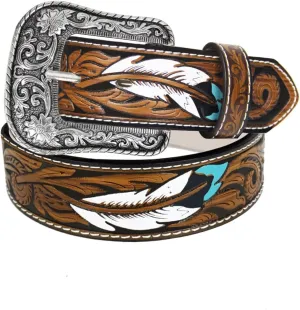 TOPACC Western Belts for Women Men Cowgirl Cowboy Country Belts with Buckles for Jeans Pants Rodeo