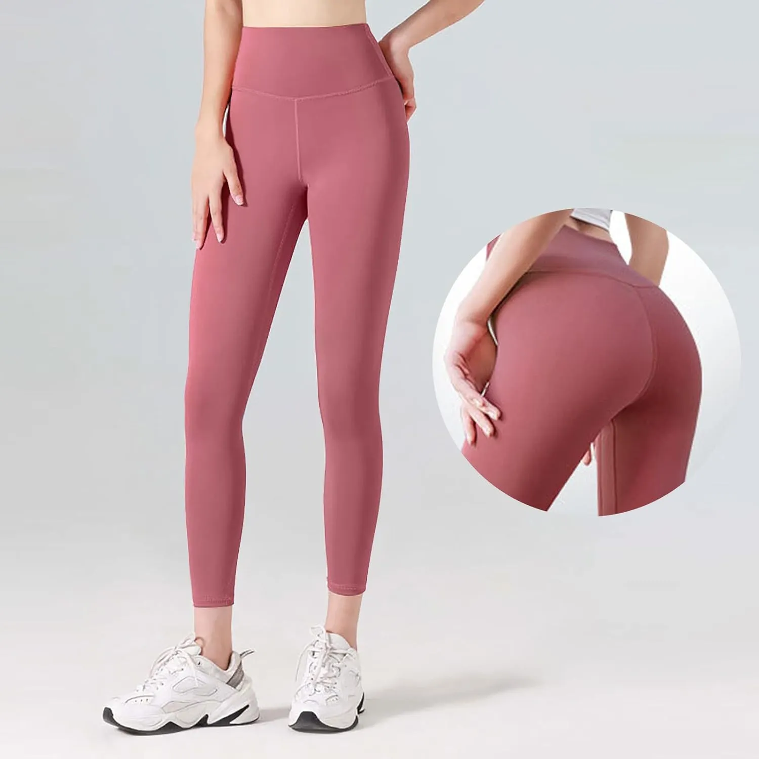 Women Yoga Pants Flared Pants for Women Solid Color High Waisted Yoga Pants Crossover Yoga Pants with Tummy Control