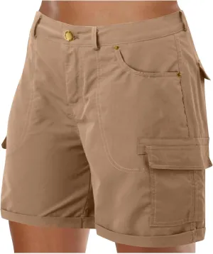 Womens Baggy Cargo Shorts Summer Casual Stretch Jeans Drawstring Beach Loost Fit Chino Shorts with Pockets