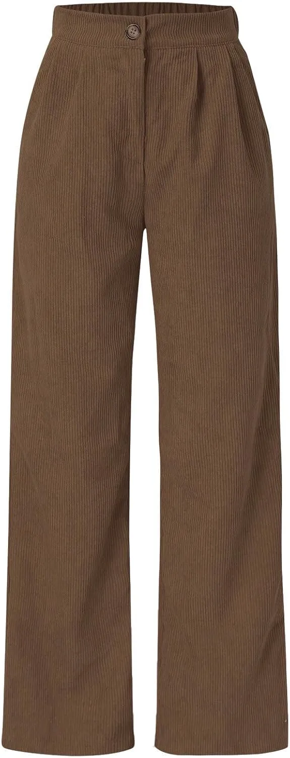 Womens Cargo Sweatpants Winter Velour Yoga Capris with Pockets High Waisted Flare Leggings