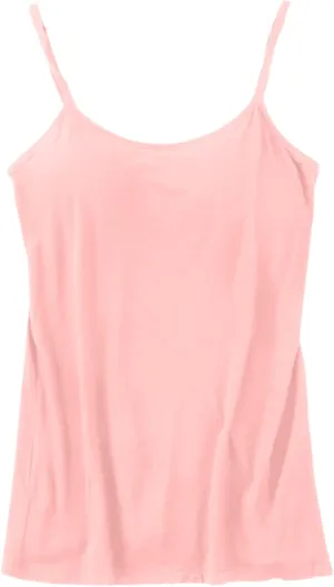 Women's Cotton Camisole Shelf Bra Spaghetti Straps Tank Top Adjustable Spaghetti Strap Cami Tank Summer Undershirts