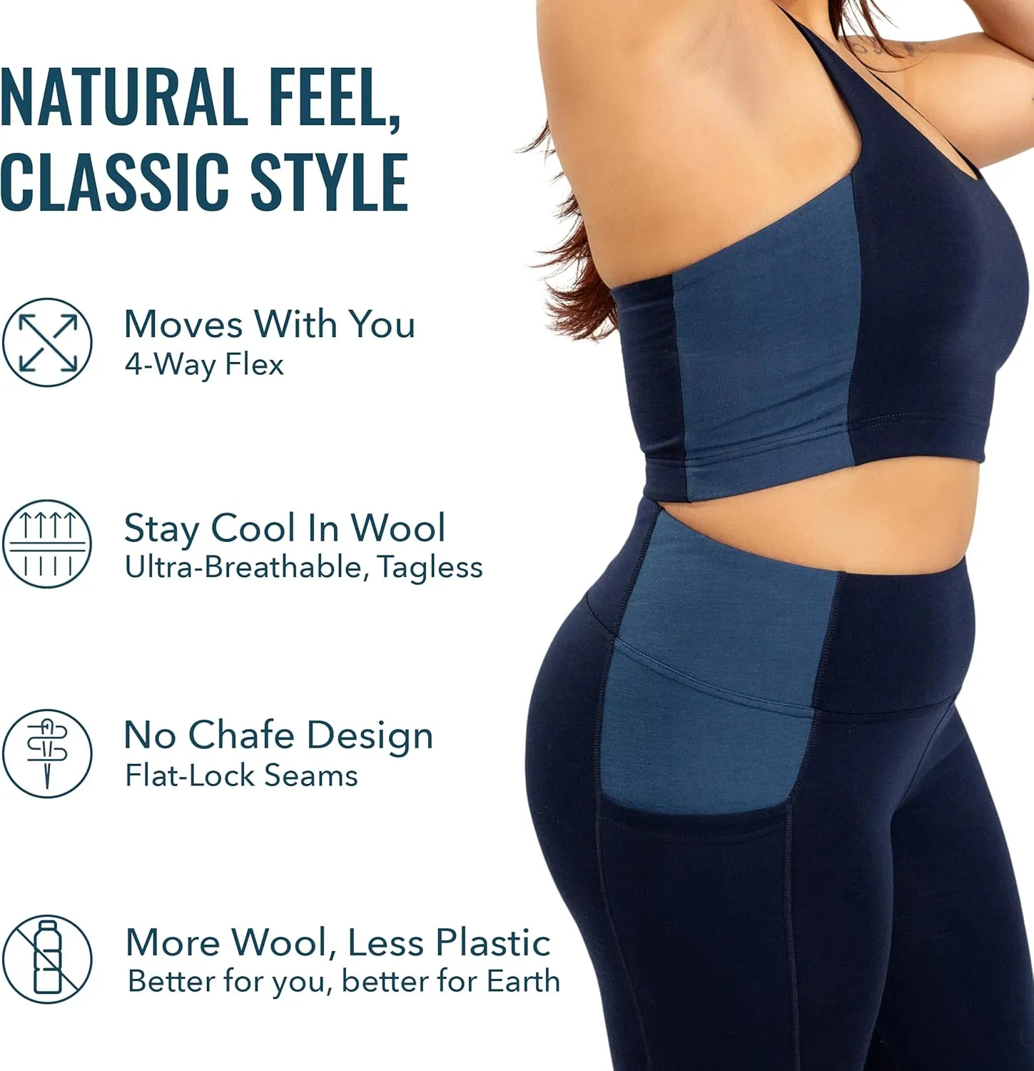 Women's Flex Merino Active Tank by Woolly | RWS Certified | Soft, Stink Free, Seattle Designed
