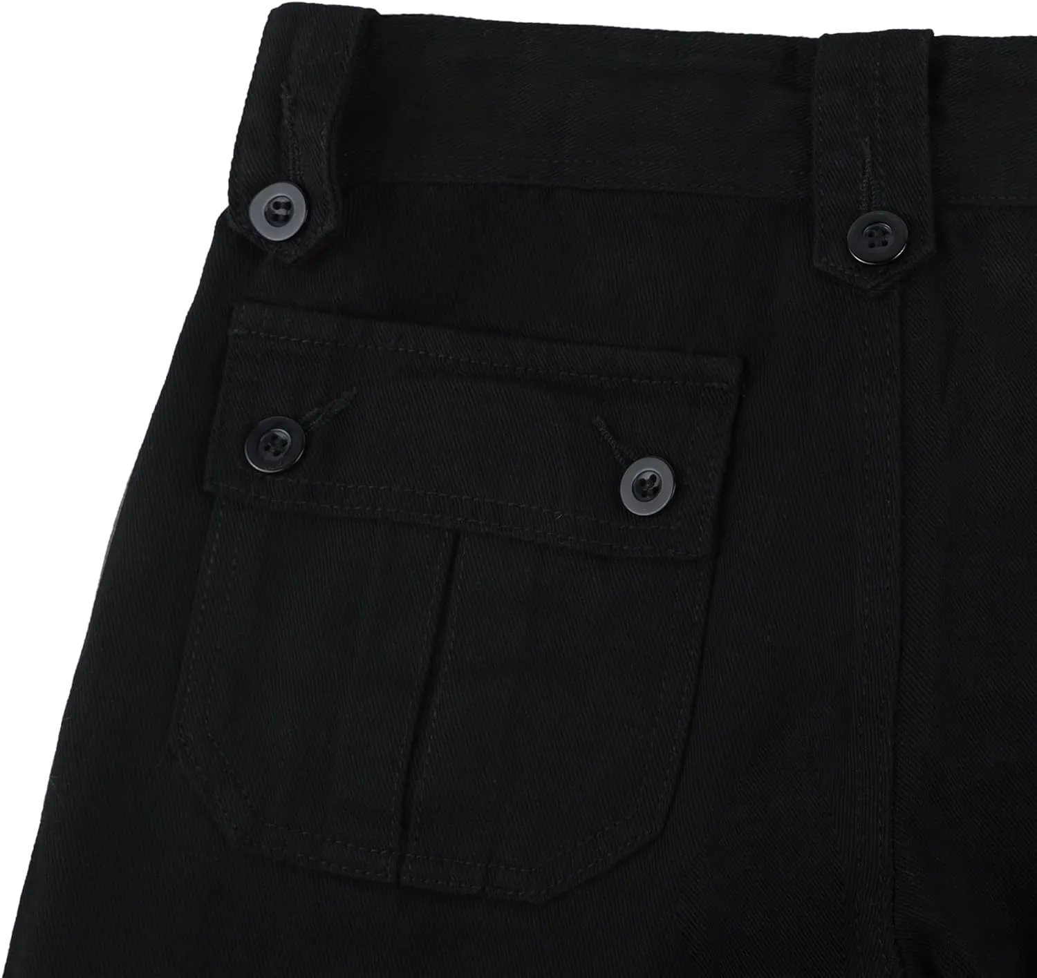 Womens Straight Wide Leg Cargo Jeans Vintage Flap Pocket Cargo Pants Baggy Y2k Pants