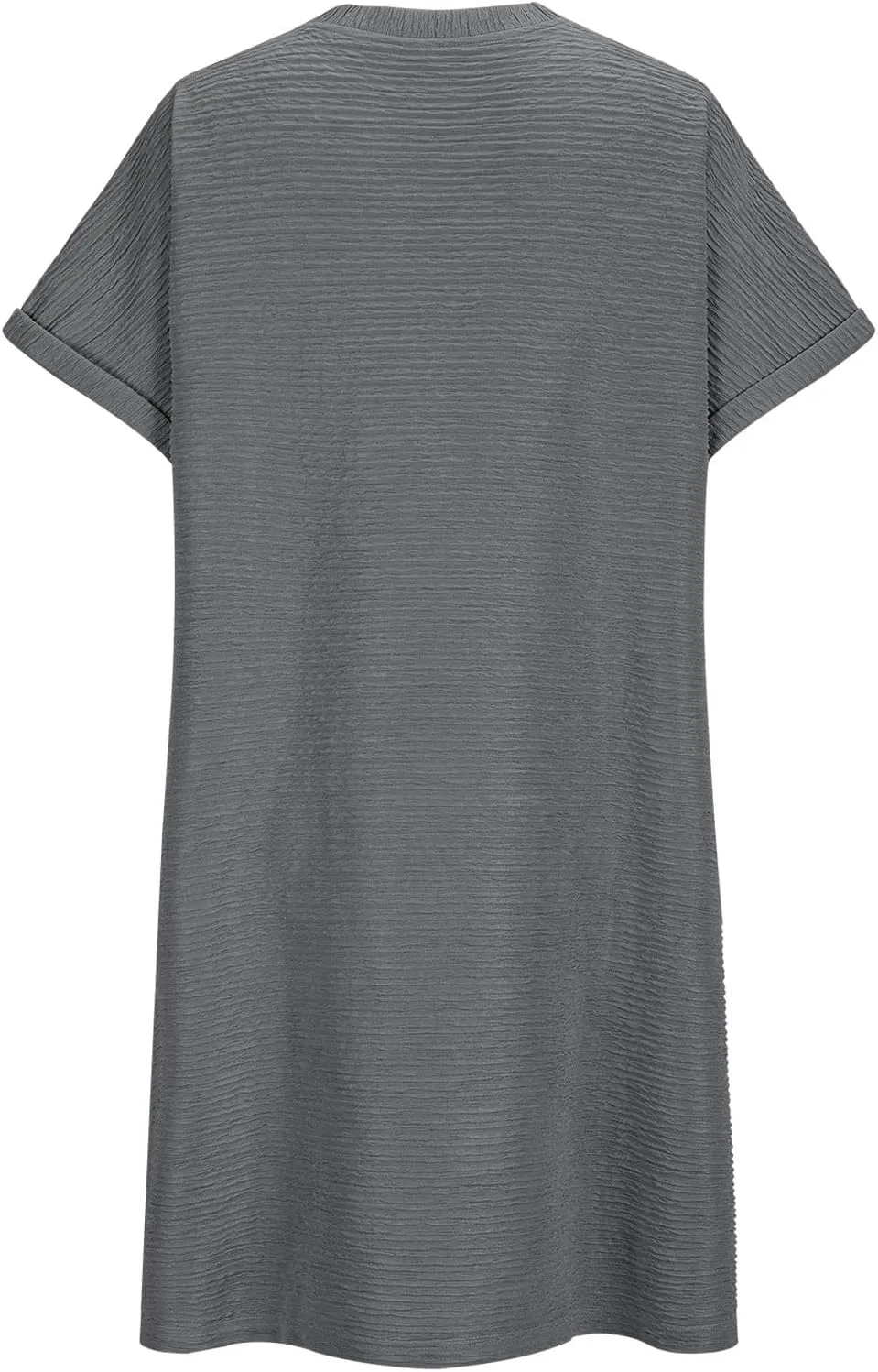 Womens Summer Mini Dress Casual Short Sleeve T Shirt Dresses Short Sleeve Tshirt Dress Casual Crew Dress with Pockets
