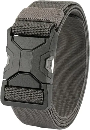YTR6TW Men Elastic Hunting Belts Tactical Belt Cowboy Style Outdoor Military Belt